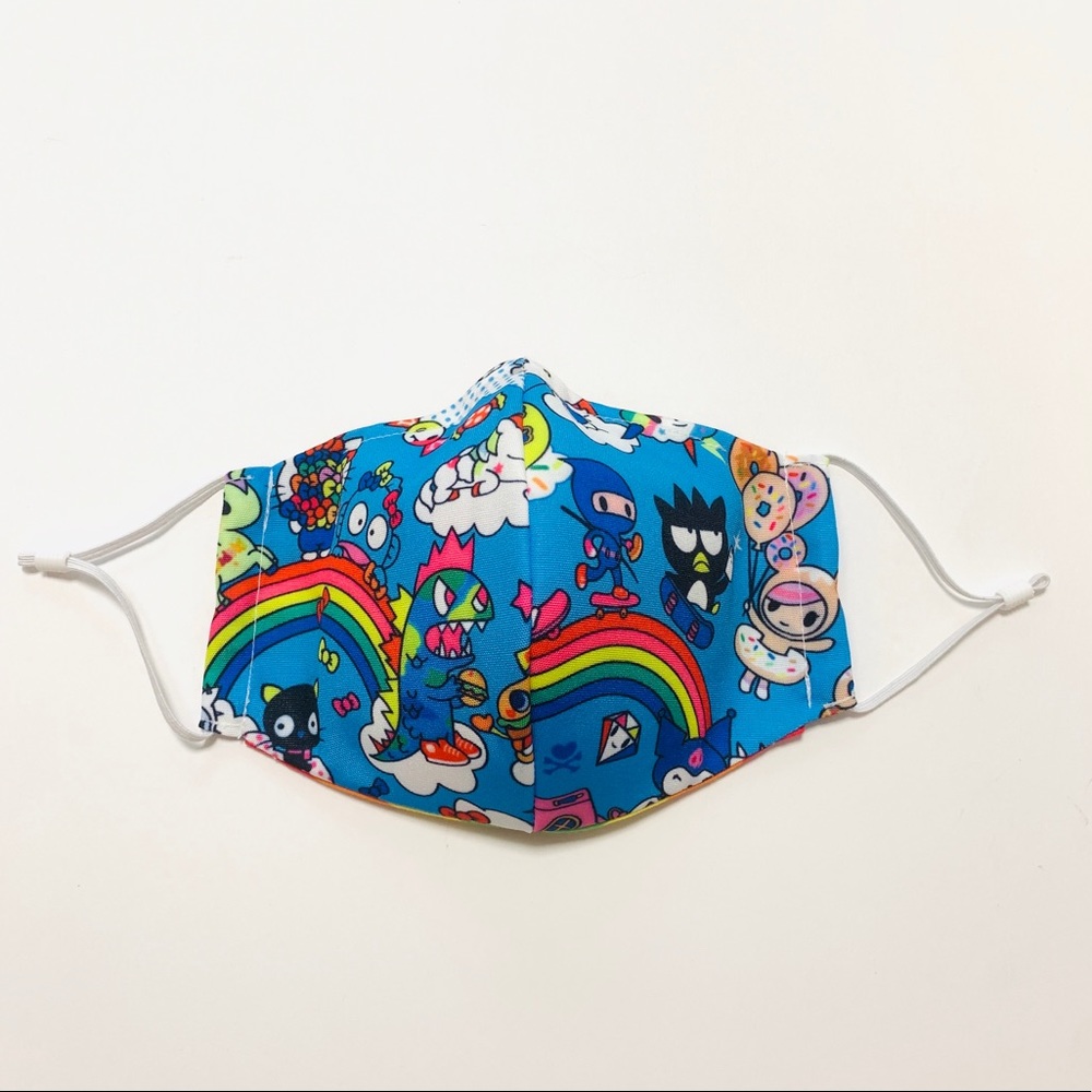 Tokidoki Rainbow Dreams face mask